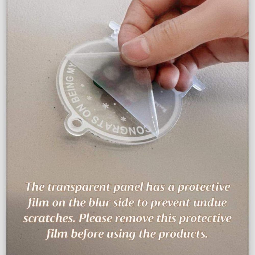 Pawfect House Custom Photo Acrylic Ornament, Personalized Christmas Memorial Sympathy Gifts for Family Members, Heaven is A Beautiful Place, Bereavement Gifts for Loss of Mother, Christmas Ornaments