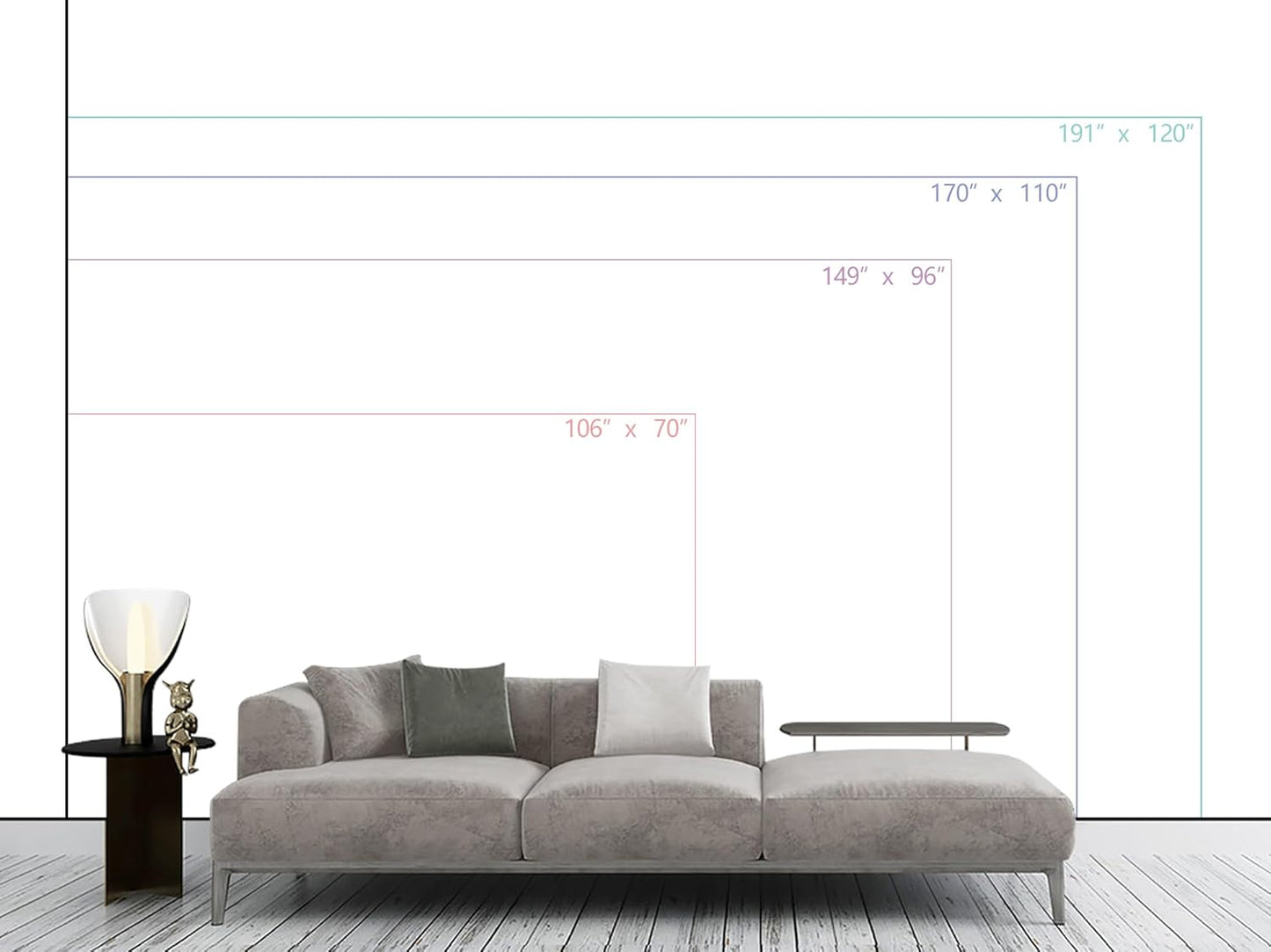 Hand Painted Coconut Tree Wallpaper Bedroom Tropical Plants Leaves Landscape Wall Mural Living Room (Not Peel and Stick)