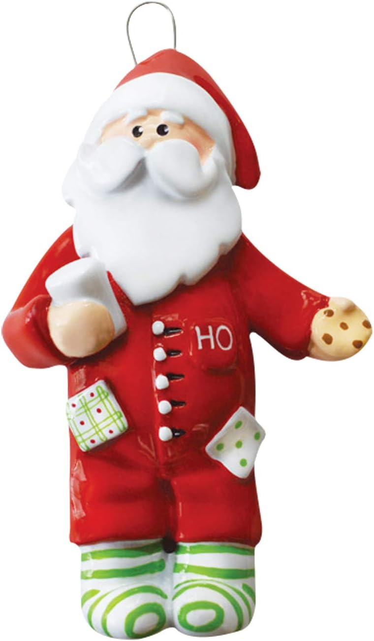 Personalized Santa Christmas Ornaments 2024 - Customized Santa Head Keepsake Ornaments for Christmas Tree