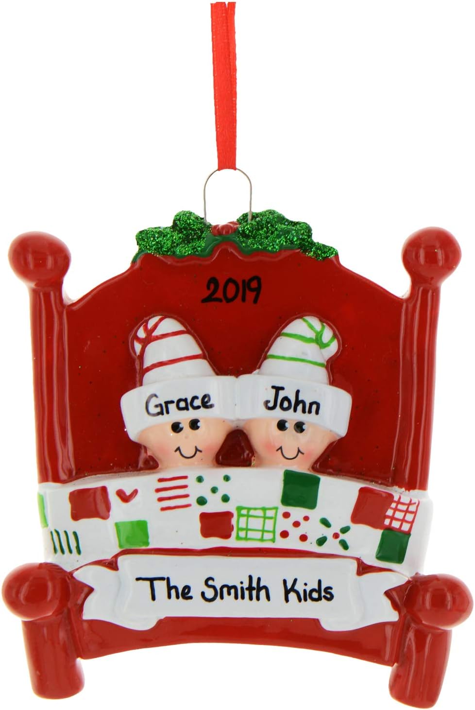 Personalized Family Christmas Ornament - Custom 'First Christmas' Family Ornament 2024 'Better Together' Customized Hanging Ornament