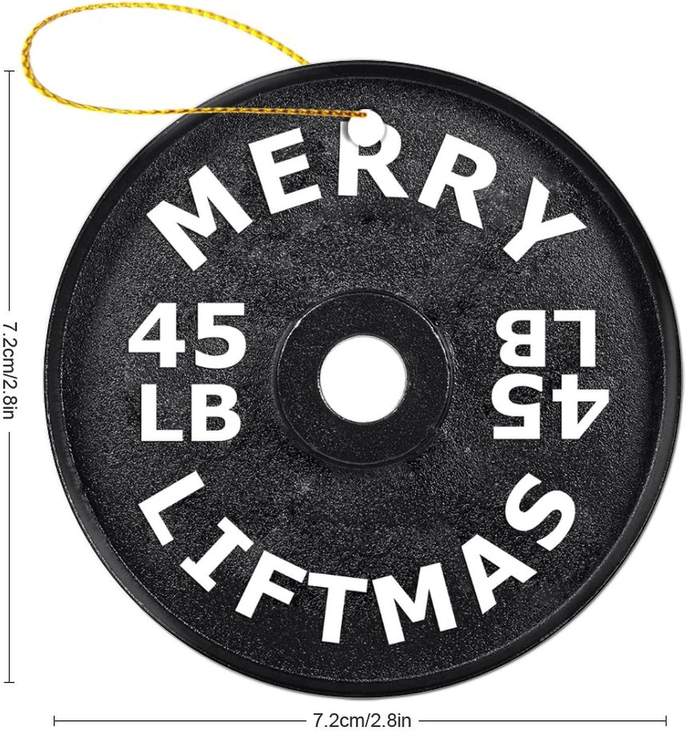 Personalized Christmas Ornaments - Custom Picture & Text Ornaments for Christmas 2024, Baby's 1st Christmas Ornament with Picture for Xmas Tree Custom Gifts for Family, Mom, Dad, Friend (Liftmas)