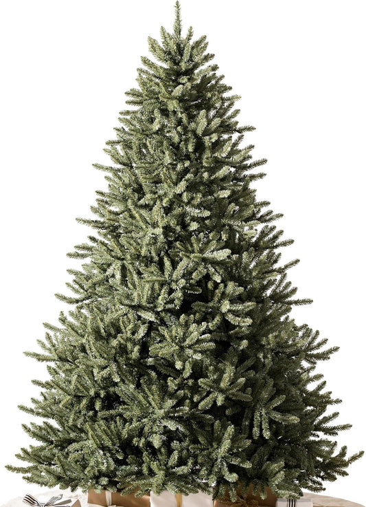 Balsam Hill 5.5 ft Unlit Classic Blue Spruce - Artificial Christmas Tree with Premium Stand & Storage Bag for Indoor Holiday Decorating